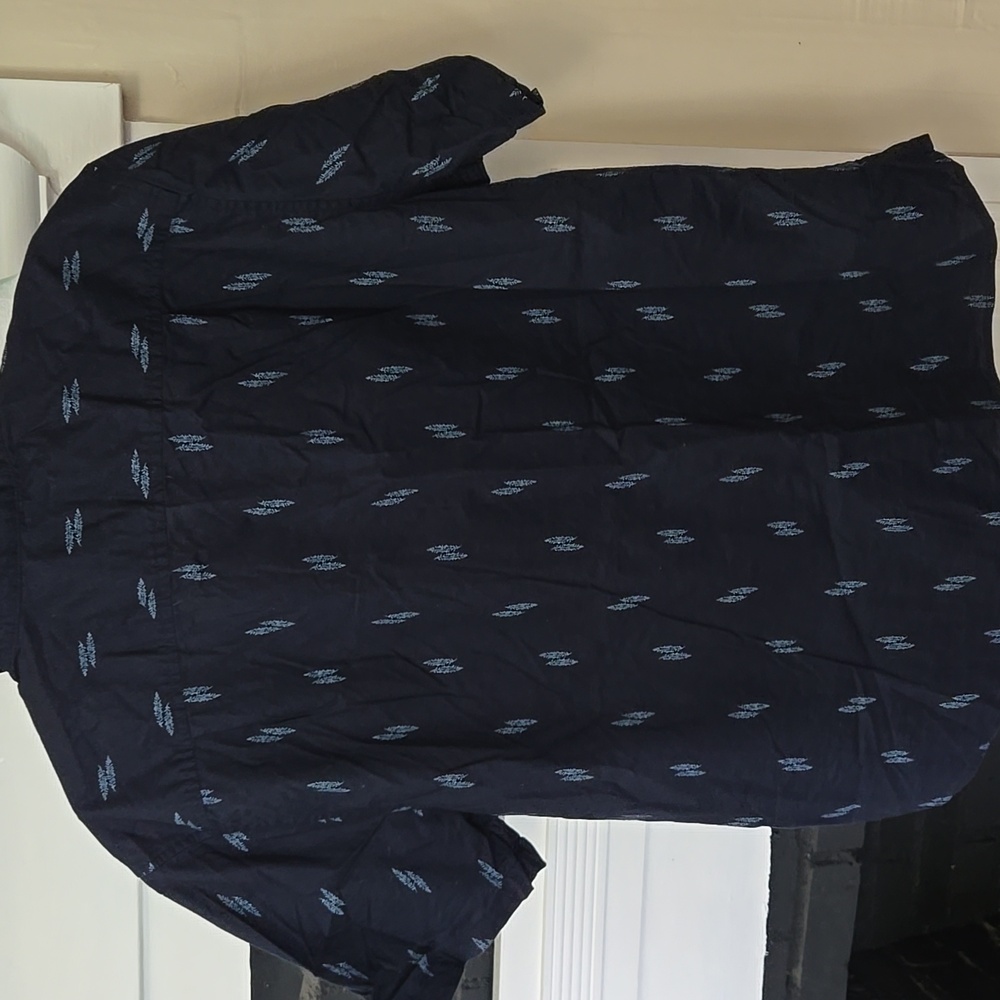 Goodfellow & Co. Blue With Print Design Shirt - Picture 10 of 10